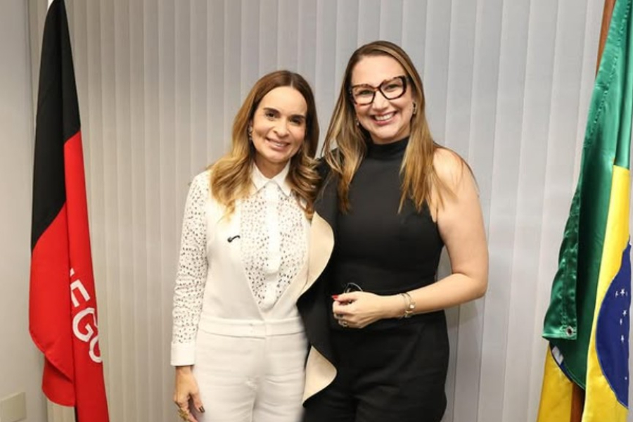 Prefeita Denise Bayma articula em Brasília recursos para novas obras em Bom Jesus