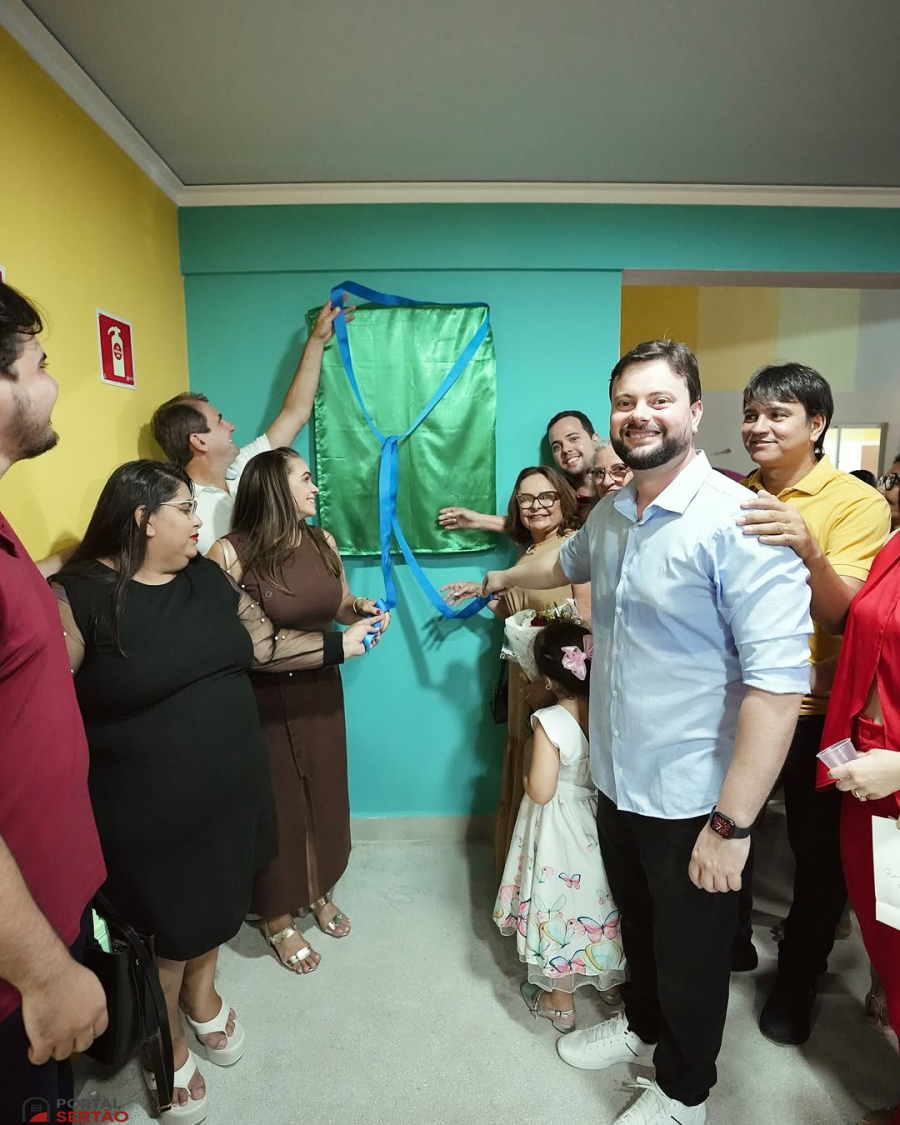 Prefeitura de São José de Piranhas inaugura novo prédio da EMEIF Umbelina Cavalcanti Sobral, com investimento de R$ 2,5 milhões