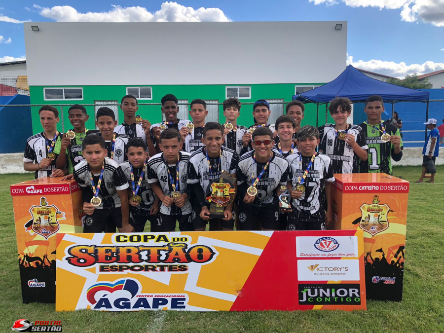 Equipe sub-15 de Cajazeiras vence a Copa do Sertão Paraibano e fortalece o nome da cidade no cenário esportivo