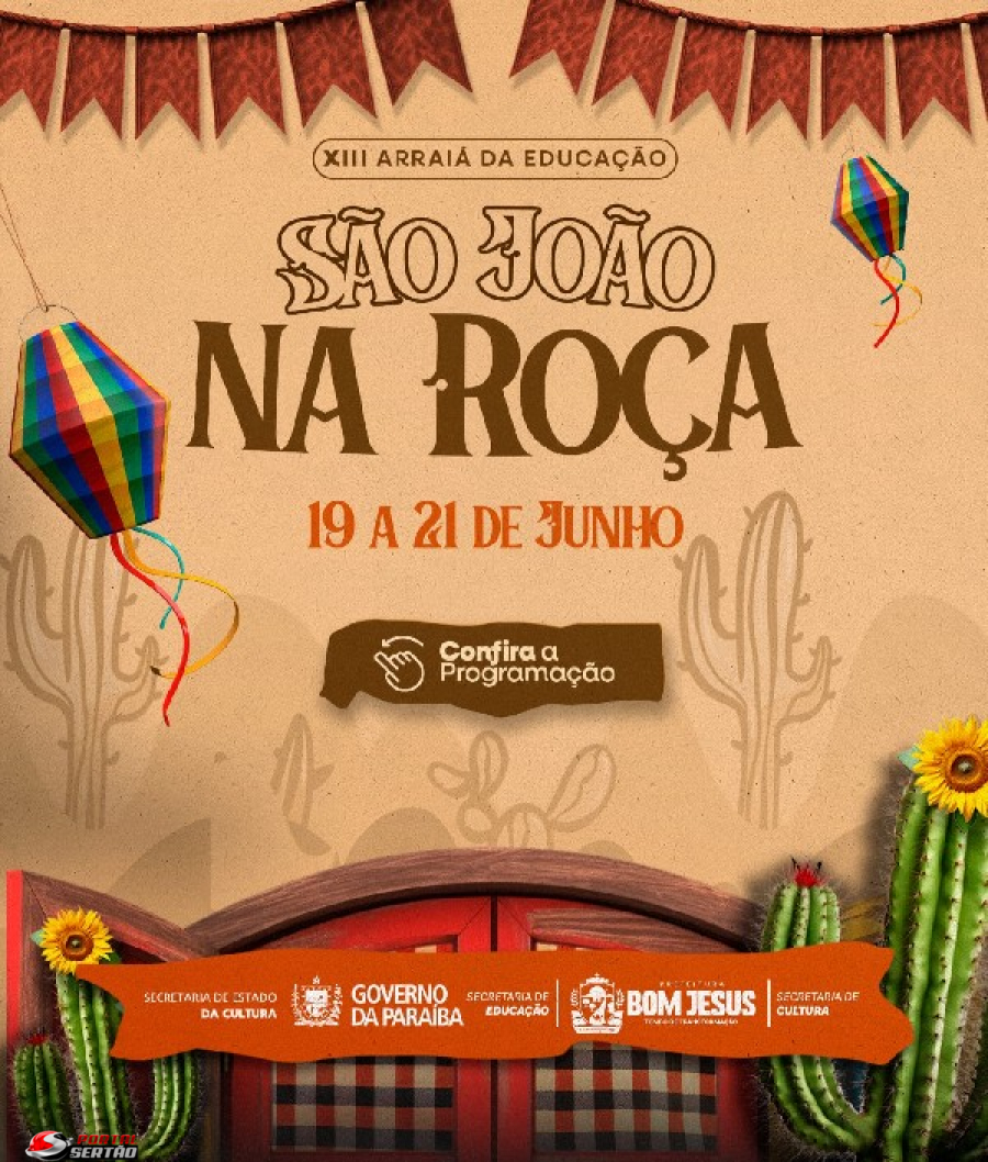 Em parceria com o Governo do Estado, Prefeitura de Bom Jesus realizará tradicionais festejos juninos