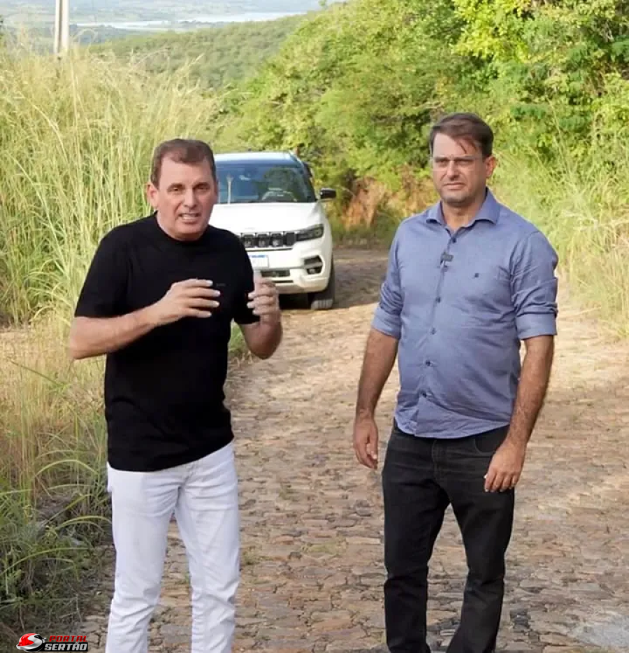 Bal Lins e Chico Mendes comemoram homologação de obra de R$ 14,4 milhões para pavimentar acesso à Serra do Vital