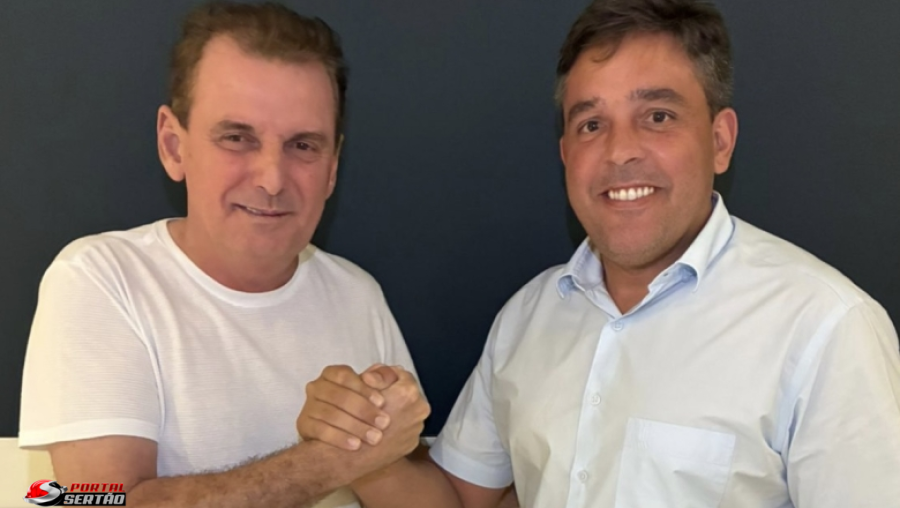 Chico Mendes amplia bases com apoio de Neto de Coraci, prefeito de São José da Lagoa Tapada