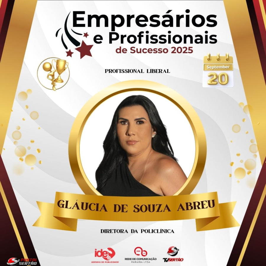 Gláucia de Souza Abreu será homenageada por sua contribuição à saúde em Cajazeiras