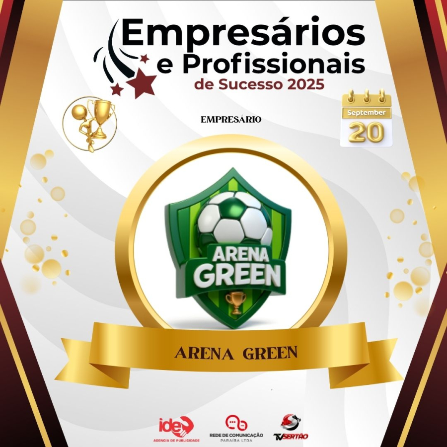 De gramado impecável a comidas típicas: Arena Green vira referência em lazer e recebe homenagem