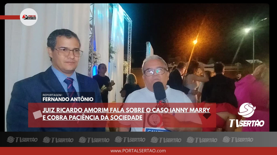 VÍDEO: Juiz Ricardo Amorim explica demora no caso Ianny Mary e reforça cautela antes de decidir sobre prisões