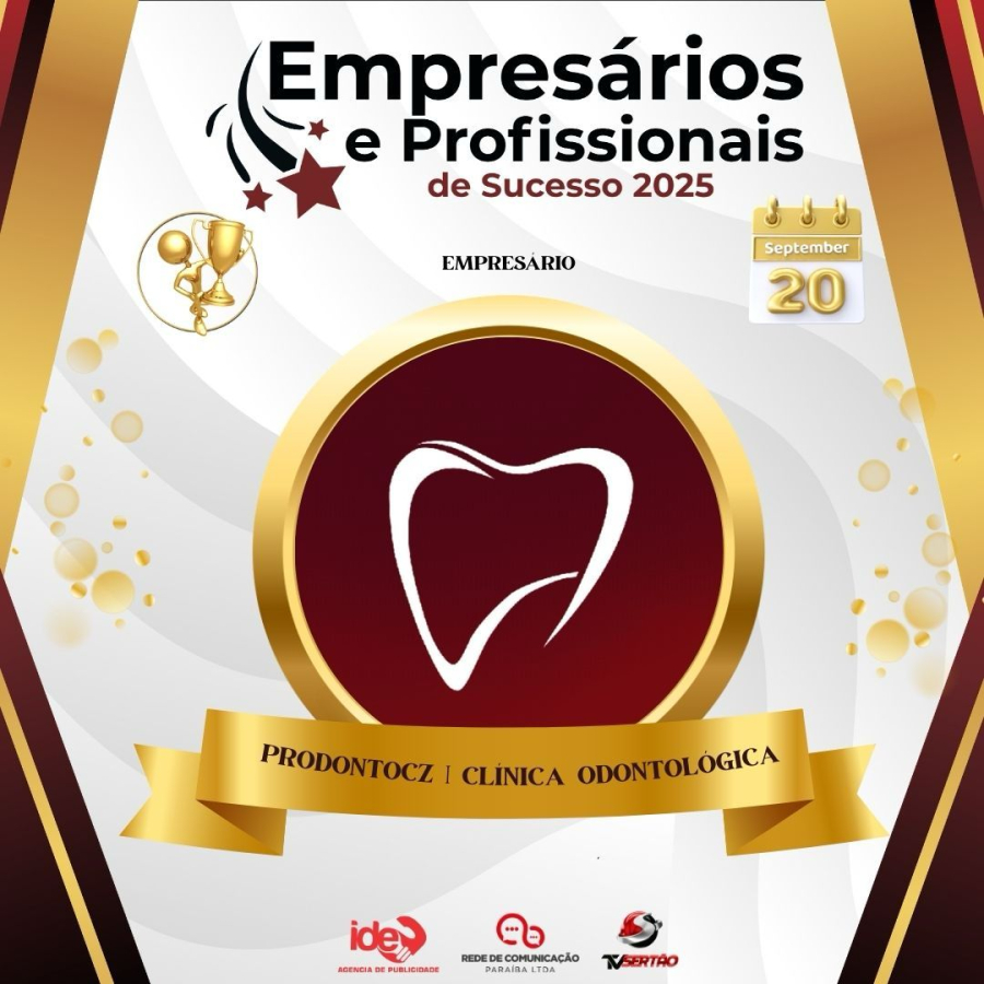 PRODONTOCZ | Clínica Odontológica será homenageada no “Empresários e Profissionais de Sucesso 2025”