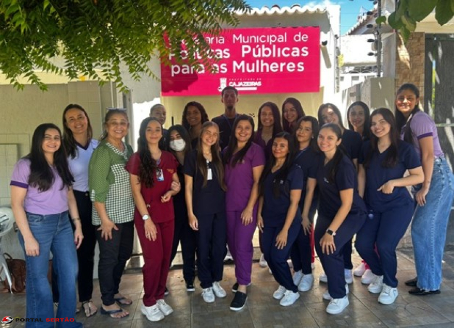 Alunas de Enfermagem da UFCG conhecem de perto a Rede de Apoio as Mulheres Vítimas de Violência do município