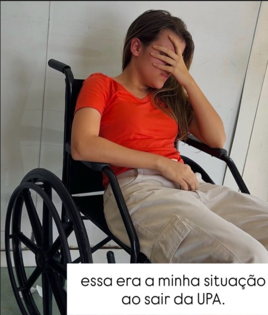 Cantora Luiza Nóbre denuncia mal atendimento na UPA de Cajazeiras e critica governo João Azevêdo